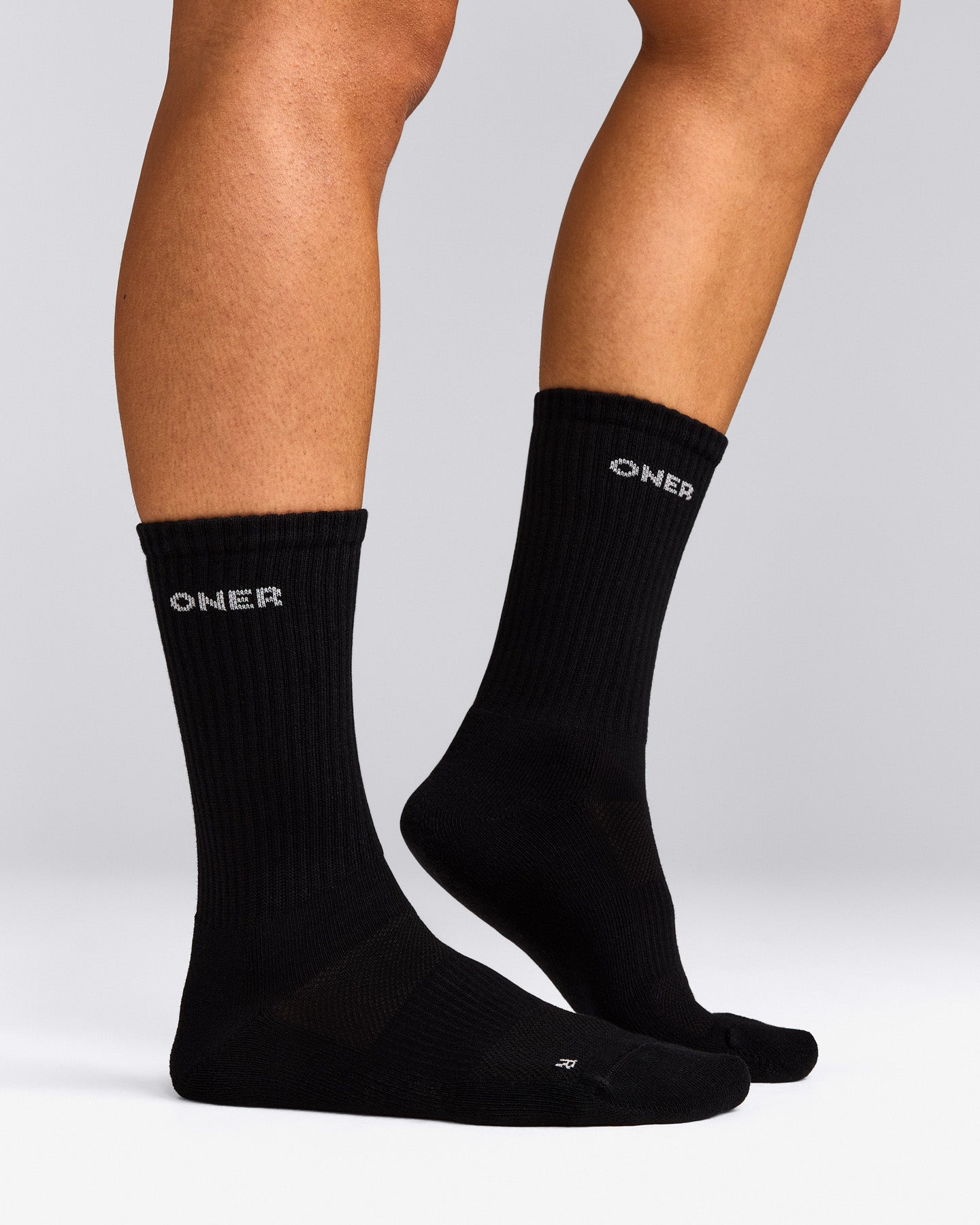 Oner Long Crew Socks 1 Pack | Black