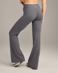 SoftMotion™ Flared Bottoms with Grey Logo | Ash Grey