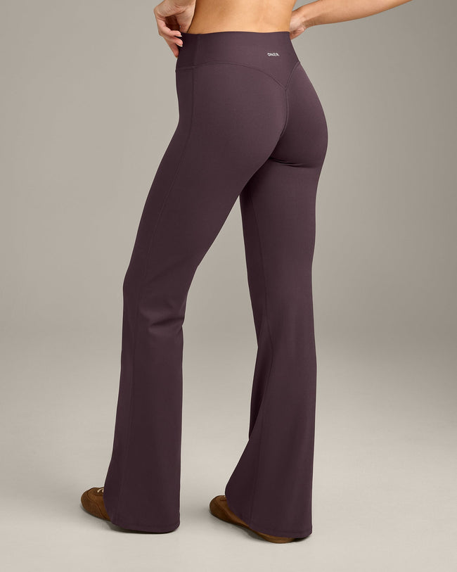 SoftMotion™ Flared Bottoms with Grey Logo | Dark Umber Brown