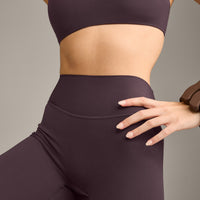 SoftMotion™ Flared Bottoms with Grey Logo | Dark Umber Brown