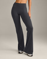 SoftMotion™ Flared Bottoms with Grey Logo | Coal