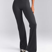 SoftMotion™ Flared Bottoms with Grey Logo | Coal