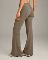 SoftMotion™ Flared Bottoms with Grey Logo | Moss Brown