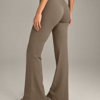 SoftMotion™ Flared Bottoms with Grey Logo | Moss Brown