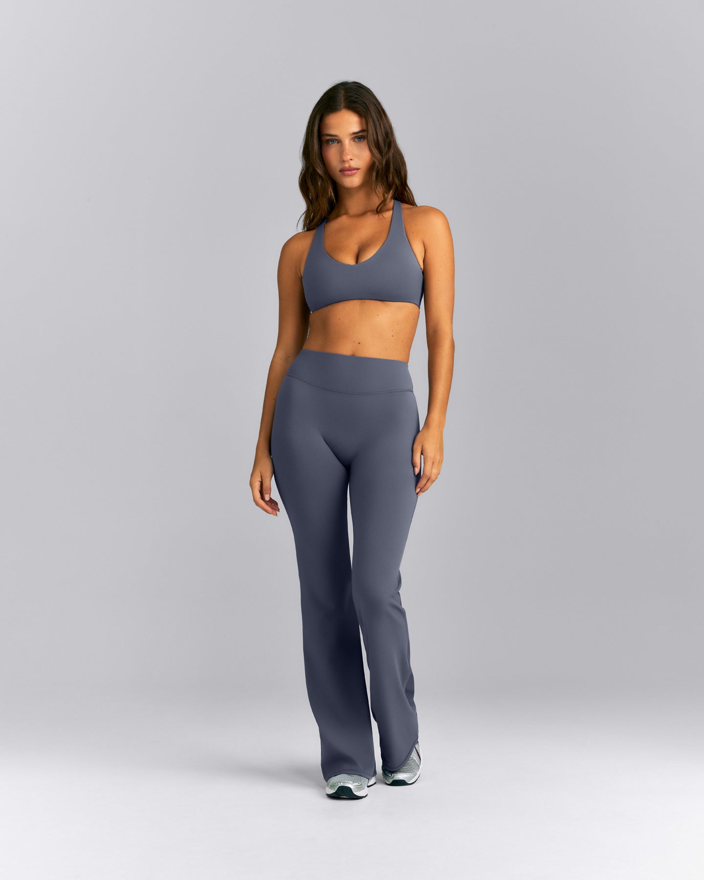 SoftMotion™ Flared Pants | Granite Blue