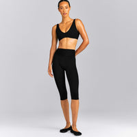 SoftMotion™ High Waisted Capri Leggings New Branding | Black
