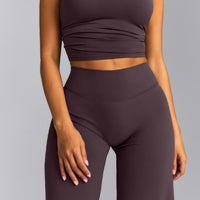 SoftMotion™ Straight Leg Pants New Branding | Dark Umber Brown