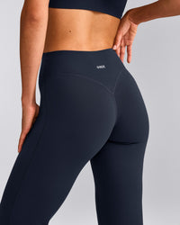 SoftMotion™ Flared Bottoms with Grey Logo | True Blue