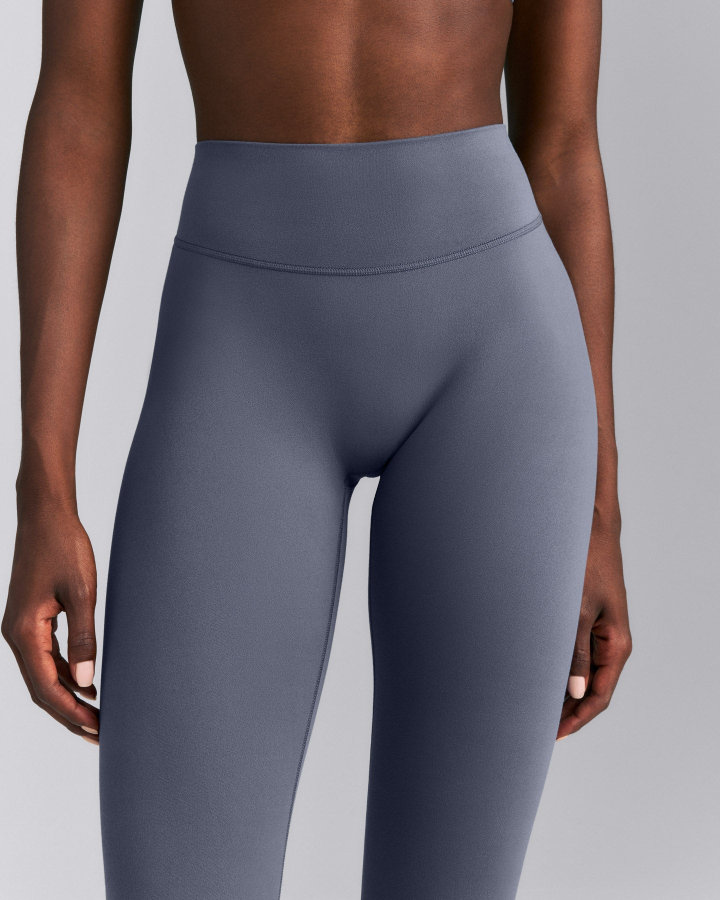 SoftMotion™ High Waisted Leggings | Granite Blue