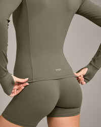 SoftMotion™ Jacket with Grey Logo | Alpine Green