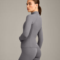 SoftMotion™ Jacket with Grey Logo | Ash Grey