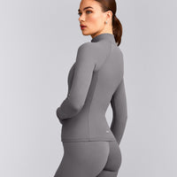 SoftMotion™ Jacket with Grey Logo | Ash Grey
