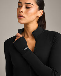 SoftMotion™ Mid Jacket with Grey Logo | Black