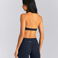 SoftMotion™ Minimal Halter Neck Bralette New Branding | True Blue