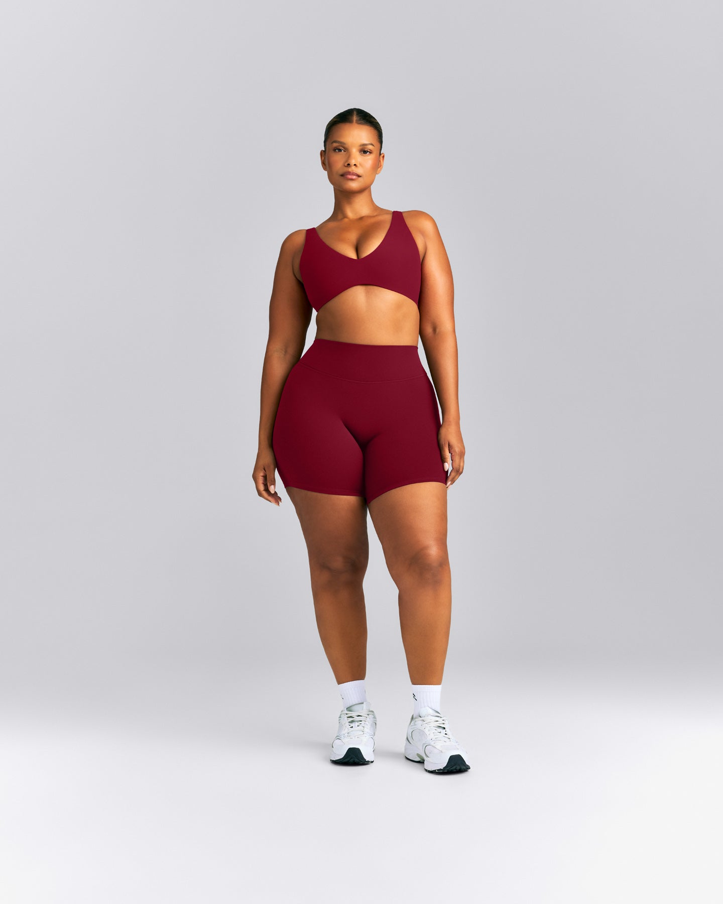 SoftMotion™ Scoop Back Bralette | Ruby Red