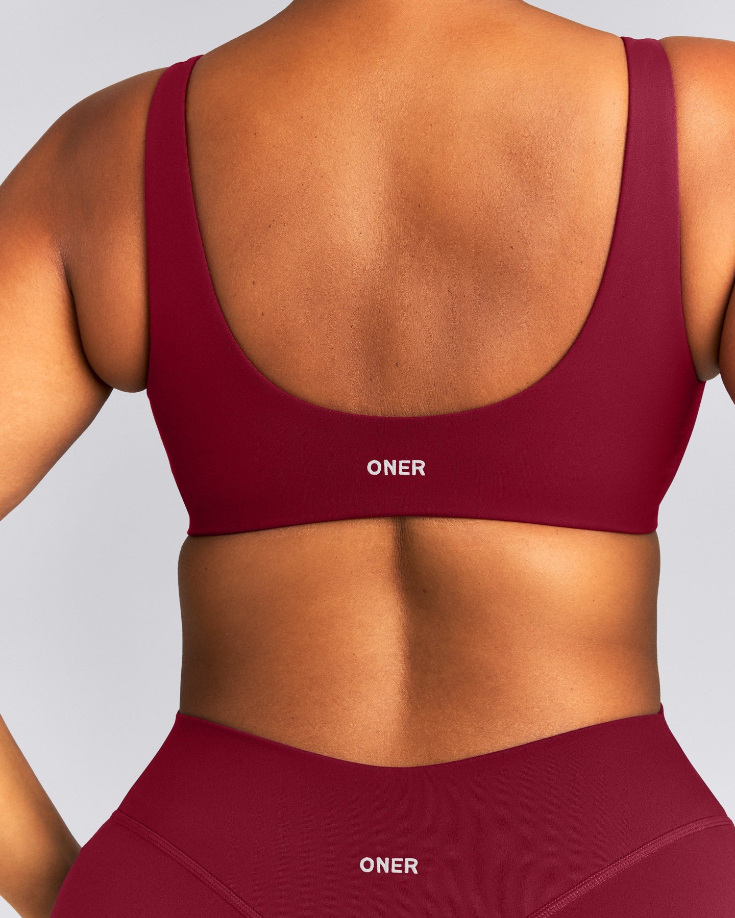 SoftMotion™ Scoop Back Bralette | Ruby Red