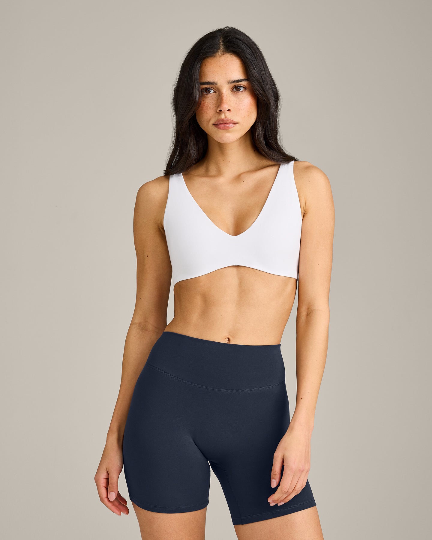 SoftMotion™ Scoop Back Bralette | White
