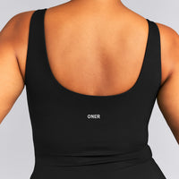 SoftMotion™ Scoop Neck Tank Top | Black