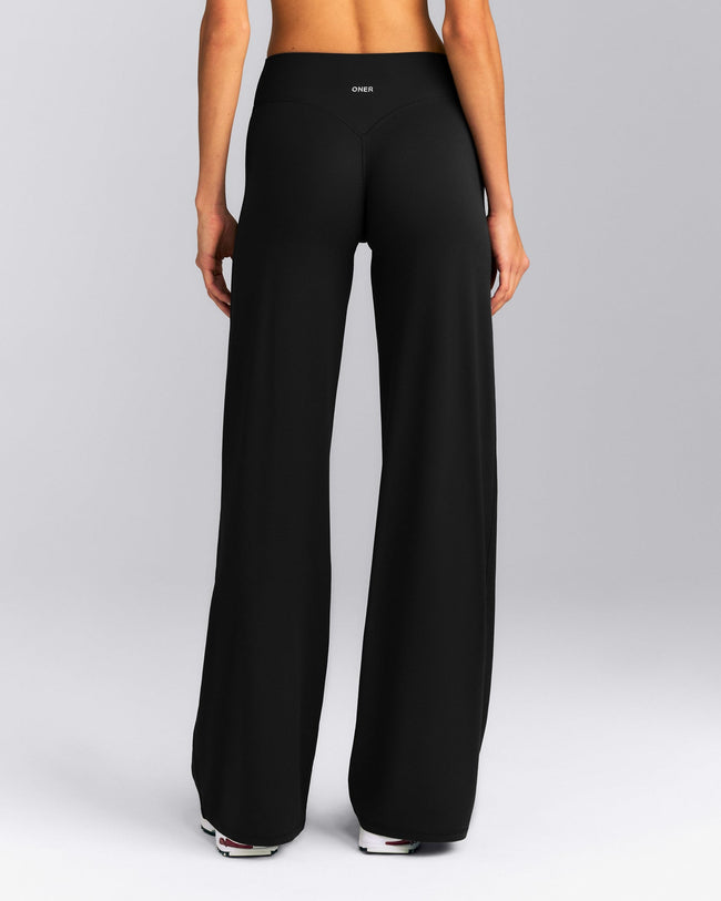 SoftMotion™ Straight Leg Pants New Branding | Black