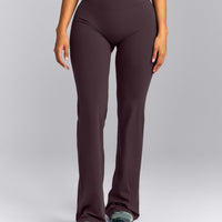 SoftMotion™ Flared Pants New Branding | Dark Umber Brown