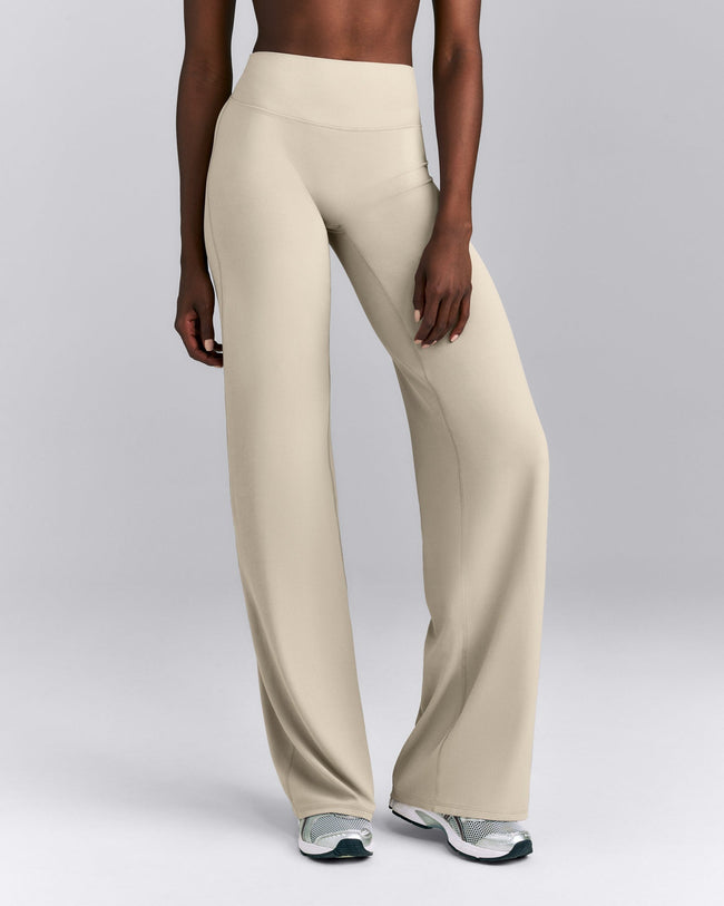 SoftMotion™ Straight Leg Pants | Oatmeal