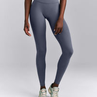 SoftMotion™ Wrap Leggings | Granite Blue