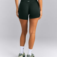 SoftMotion™ Wrap Shorts 6" | Emerald Noir