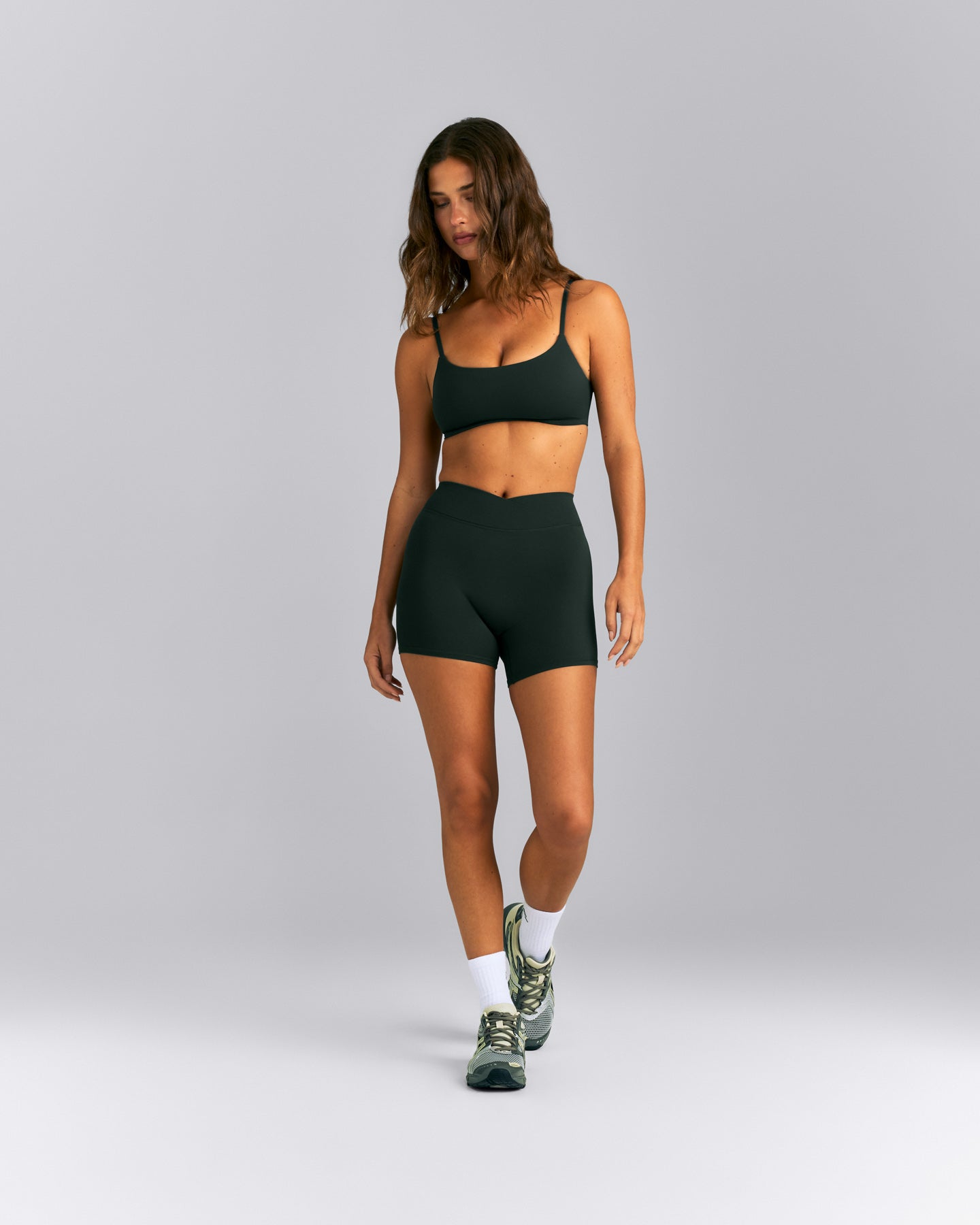 SoftMotion™ Wrap Shorts 6" | Emerald Noir