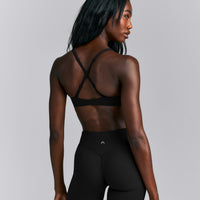 UnifiedMove™ Cross Back Sports Bra | Black