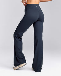 UnifiedMove™ Wrap Flared Bottoms with Reflective Logo | True Blue