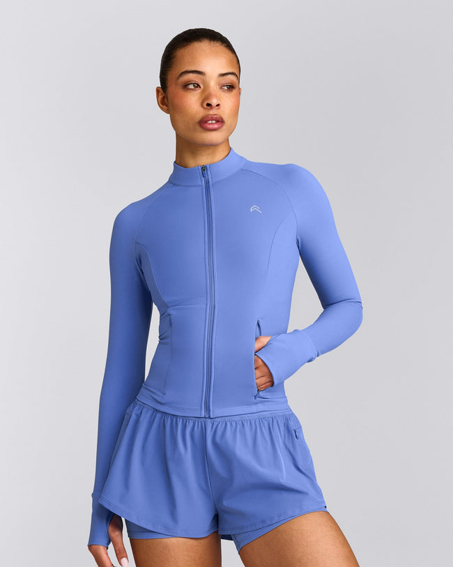 UnifiedMove™ Jacket with Reflective Logo | Glaucous Blue