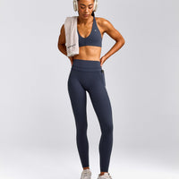 UnifiedMove™ High Waisted Pocket Leggings with Reflective Logo | True Blue