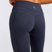 UnifiedMove™ High Waisted Pocket Leggings with Reflective Logo | True Blue