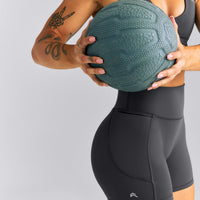 UnifiedMove™ High Waisted Pocket Shorts with Bonding New Branding | Coal