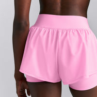UnifiedMove™ Two In One Pocket Shorts | Power Pink