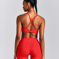 UnifiedMove™ Micro Bralette New Branding | Muscle Mommy Red