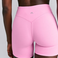 UnifiedMove™ V Front Mid Rise Shorts 6" | Power Pink