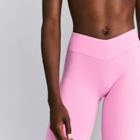 UnifiedMove™ V Front Mid Rise Leggings | Power Pink