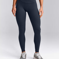 UnifiedMove™ Wrap Leggings with Reflective Logo | True Blue