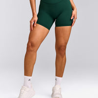 UnifiedMove™ Wrap Shorts 6" with Reflective Logo | Racing Green