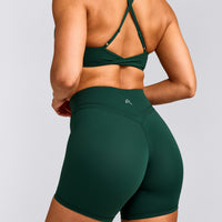 UnifiedMove™ Wrap Shorts 6" with Reflective Logo | Racing Green