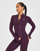 Unified Pocket Jacket | Blackberry Purple