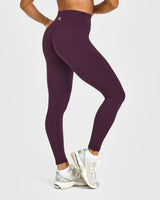 UnifiedMove High Waisted Pocket Leggings | Blackberry Purple