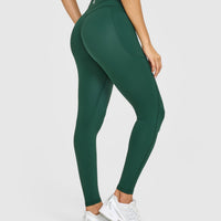 UnifiedMove™ High Waisted Pocket Leggings | Racing Green