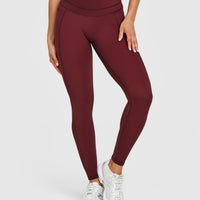 UnifiedMove™ High Waisted Pocket Leggings | Rosewood