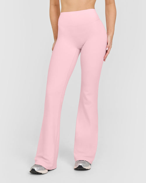 SoftMotion™ Flared Bottoms with White Logo | Cherry Blossom Pink