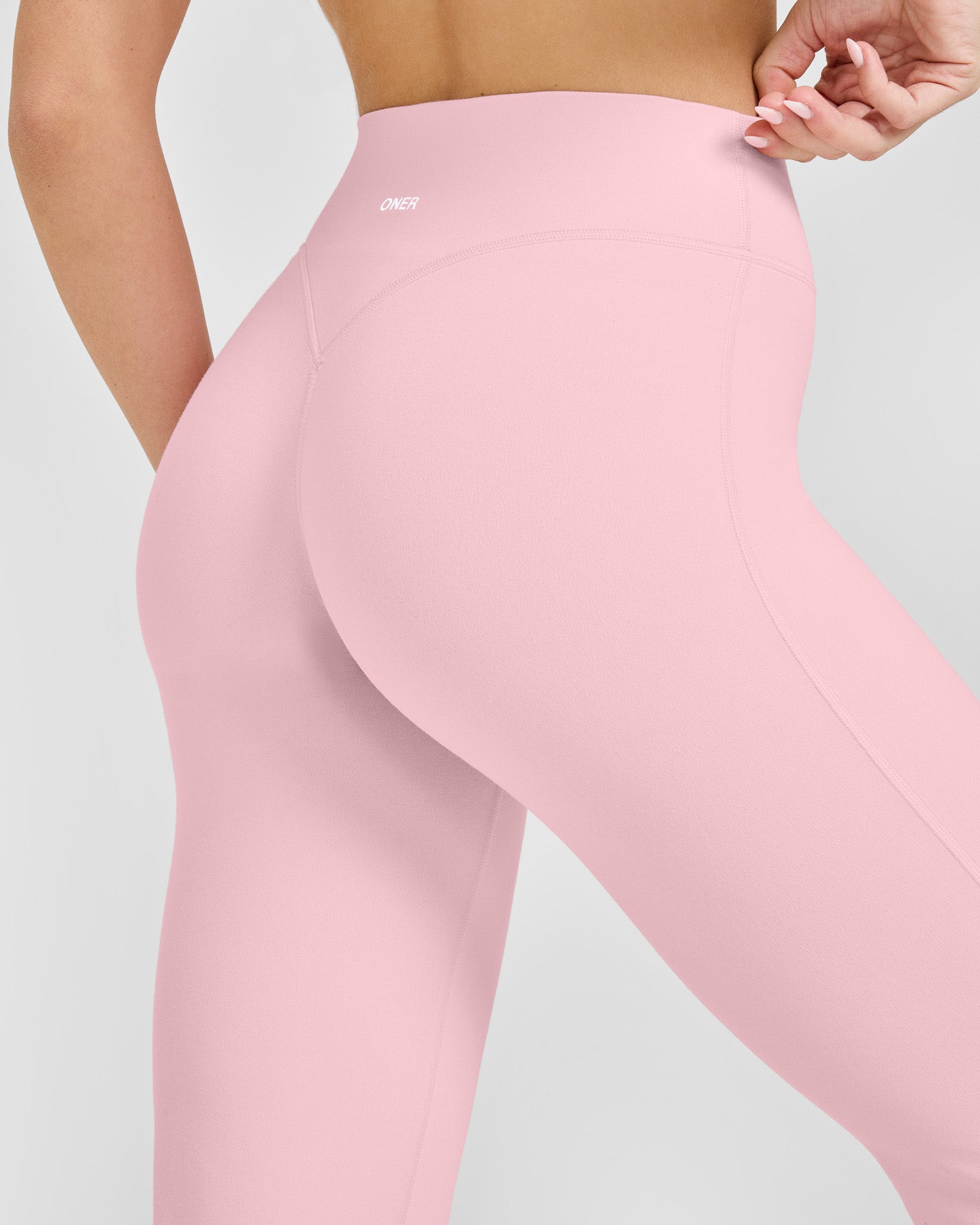 SoftMotion™ Flared Bottoms with White Logo | Cherry Blossom Pink