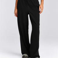 AirMove™ Wide Leg Trousers | Black