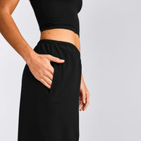 AirMove™ Wide Leg Trousers | Black