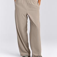 AirMove™ Wide Leg Trousers | Warm Sand
